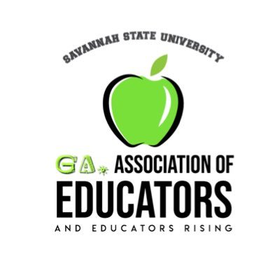 Savannah State University's Georgia Association of Educators and Educators Rising 2020-2021. 🍏📚