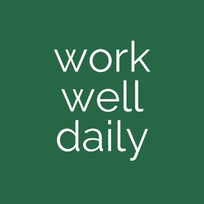 workwelldaily Profile Picture