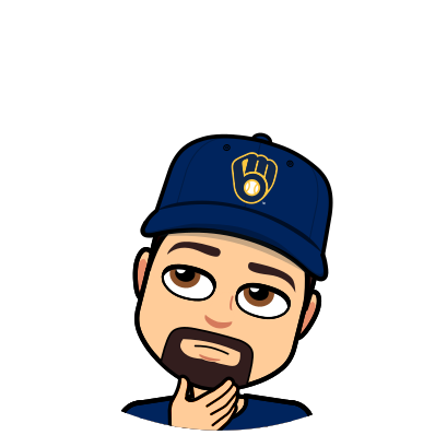 Brewers, Bucks and Badgers fan, reluctant twitter user, always tired...