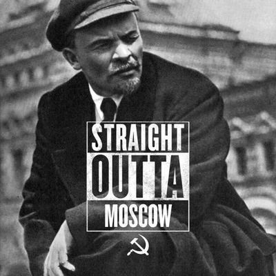 The ghost of Vladimir Lenin, Russian revolutionary leader and champion of communism. Tweets from beyond the grave.