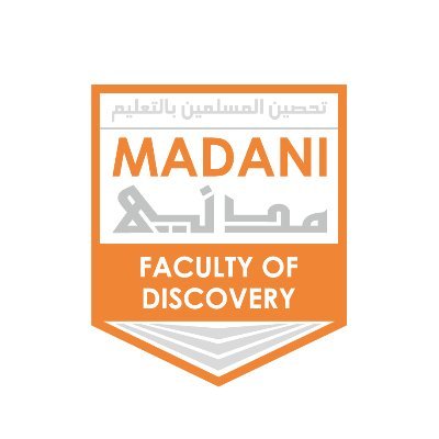 Official account of Madani Schools Federation 
@MadaniSchools MBS & MGS | Discovery Faculty (Science (Biology, Chemistry, Physics) and PE)