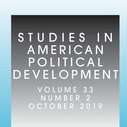Studies in American Political Development (SAPD)(@StudiesAPD) 's Twitter Profile Photo