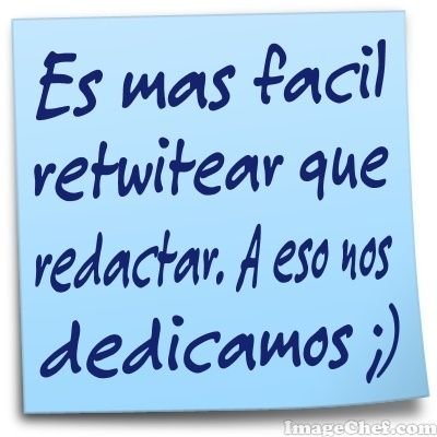 ¿No sabes como dedicar un tweet? ¿Con ganas de tirar al pecho? Siguenos que te seguiremos mandanos un mensaje directo con la indirecta y la escribiremos por ti.