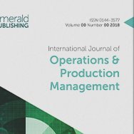 Int. Journal of Operations & Production Management (@ijopm_oscm) 's Twitter Profile Photo Int. Journal of Operations & Production Management (@ijopm_oscm) 's Twitter Profile Photo