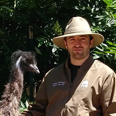 Just a poor wayfaring stranger.  With an Emu and a Jurassic Park car.