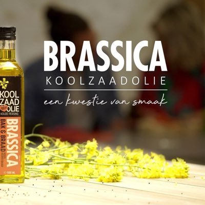 Brassica koolzaadolie, een kwestie van smaak! Puur, gezond. Voor in iedere keuken.