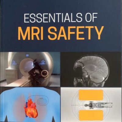 Author: MRI from Picture to Proton, Essentials of MRI Safety; medical imaging scientist, MR researcher & safety expert, medical physics and MRI educator.