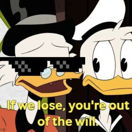 I literally love Ducktales so much! And thats all I have to say...

I also have a interesting hobby.....
Making Memes!!!!
P.S: You can also call me Maddie ;)