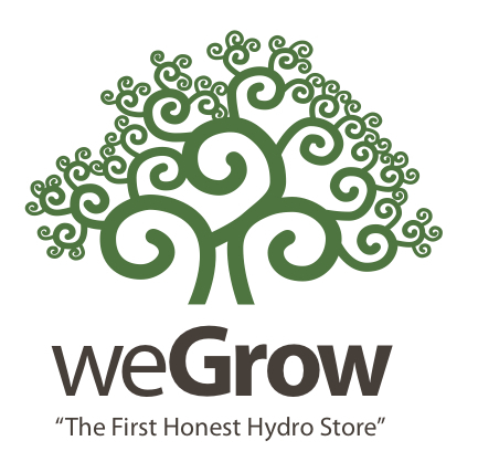 weGrow is the first full service hydroponic superstore that gives you everything you need to start an indoor garden.