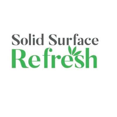 Refinishing of Solid surface worktops. Dull, scratched, stained work surfaces brought back to life.