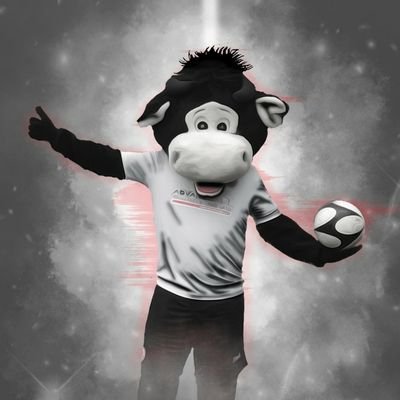 Official @ClydeFC mascot! Large and leading the charge 🐂 #BullyWee
