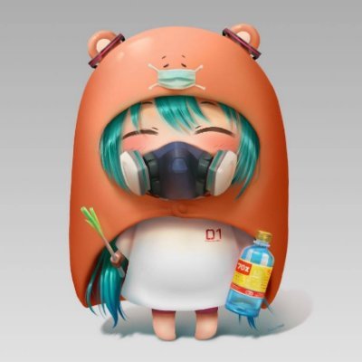 Shiori2525 on X: Pikamee fanart painting in nendoroid style. I