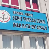 NEVŞEHİR/Şehit Furkan Demir İmam Hatip Ortaokulu (@sfurkandemiriho) 's Twitter Profile