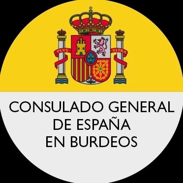 Bienvenidos al twitter oficial del Consulado General de España en Burdeos.

Bienvenue sur le twitter officiel du Consulat d'Espagne a Bordeaux.