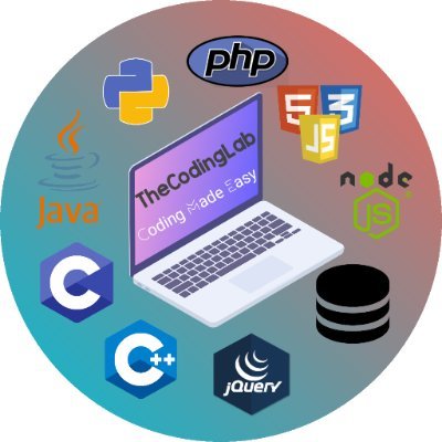 TheCodingLab7's profile picture. Learn Coding with me. 
Start building your own Website, Script, Apps, Browser Extension and many more.
#TheCodingLab7 #LoveProgramming