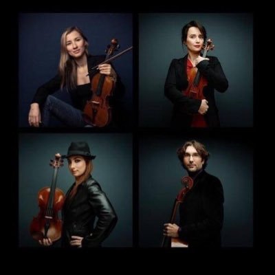 #Quatuor à cordes | French String #Quartet | Mathilde Borsarello Hermann- Bleuenn Lemaître - Cécile Grassi - Guillaume Martigné @GMartigne