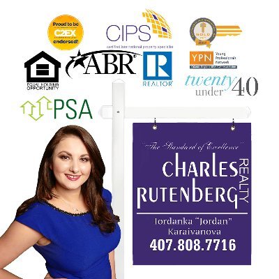 #REALTOR® at Charles Rutenberg Realty | ABR®, CIPS, C2EX, PSA, MRP, AHWD, e-PRO | Award recipient of 2017 ORRA YPN “20 under 40” Rising Star in Real Estate