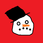 Depressed Snowman