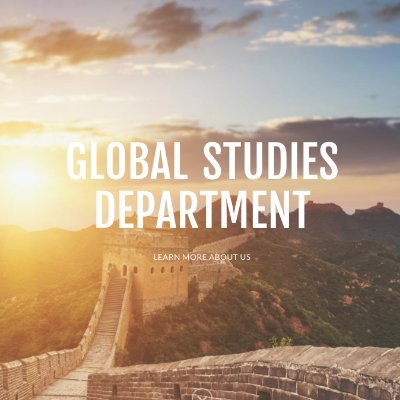 The Global Studies Department @ErindaleSS offers Business Studies, Canadian & World Studies, Indigenous Studies and Social Sciences programmes.