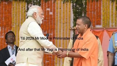 130 Billion Indian declared Mr Modi as a prime minister till 2029 and after that Mr Aditya Nath Yogi will be Prime Minister of India and this is a plan