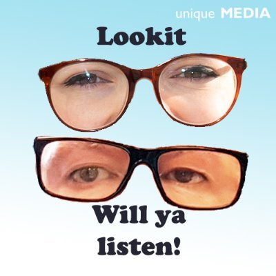 Lookit Willya Listen Podcast is a weekly, funny look at 6 subjects with broadcasters Niamh McManus and Al Dunne.
https://t.co/63DiZzXEAR