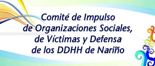 Plataforma de Organizaciones Sociales, de Víctimas y Defensa de los Derechos Humanos de Nariño