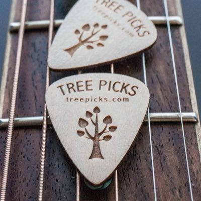 Tree Picks make guitar picks our wood and we plant a tree for every order! Free shipping! 🇨🇦