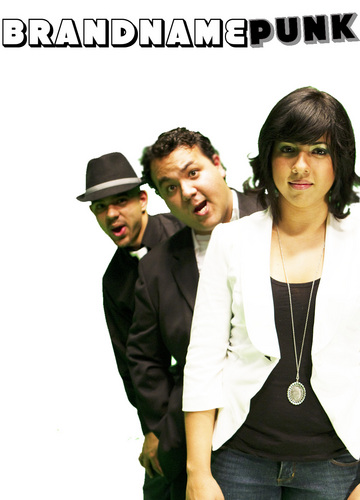 Brand Name Punk Est.2002 Is an energetic pop-punk trio out from Miami. Singing about anything from robots and the future to love affairs and heartbreak! Sure to