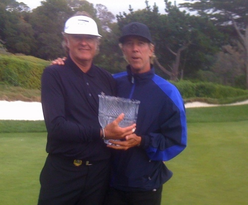 Sandyarmour's profile picture. Been in golf all my life, grandfather Tommy Armour, brother Tommy Armour III I've played pro golf in 20 different countries, now caddying for Olin Browne 😄👍🏻