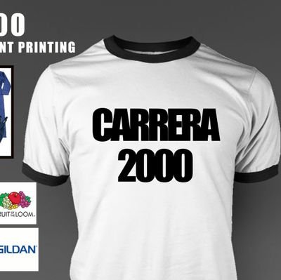 Carrera 2000 is a family owned Print and Embroidery company based in Bury, UK.