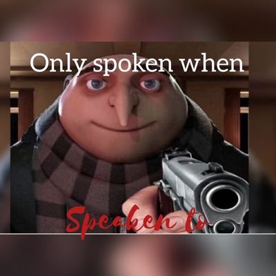 spoken when speaken to