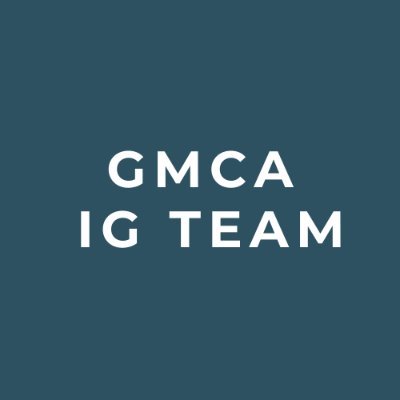 This is the official Twitter account for the GMCA Information Governance team! 

Please follow to find out more about the exciting IG and Strategy work we do!