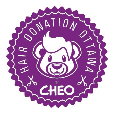 #HairDonationOttawa is a year-round fundraiser that raises funds for cancer care & research at @CHEO and provides kids experiencing hair loss with wigs.