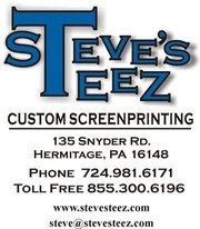 stevesteez's profile picture. Custom & contract screenprinting, embroidery & promo products. Proudly serving our local area and nationwide for 15 years. We love design, ink, people and dogs.