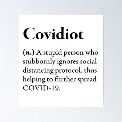 Calling out the #covidiots putting us all at risk.
Send us your pics, vids, stories and we'll retweet.
Follow for follow.