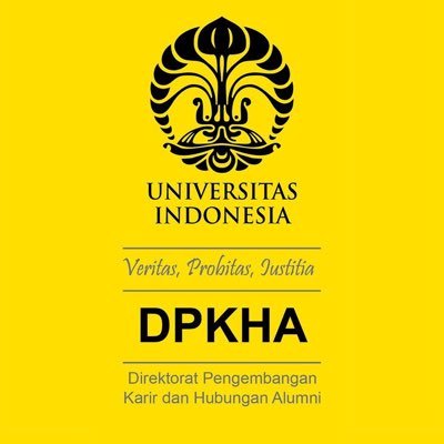 Akun Resmi Sub Direktorat Hubungan Alumni dan Potensi Peranserta Alumni Universitas Indonesia. 
- 
@DPKHA_UI