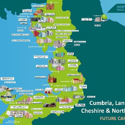 The North West Nuclear Arc is a unique,  world class, self-contained, end to end nuclear system incorporating; R&D, power generation, fuels, waste management