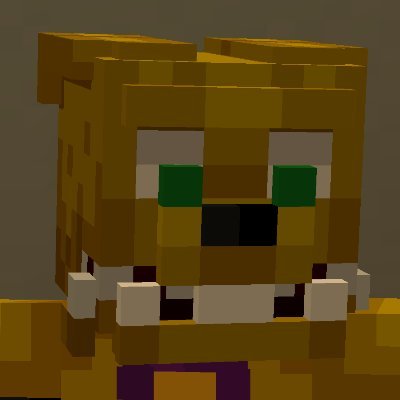 Stage 01 Fredbear / Golden Freddy Minecraft Skin