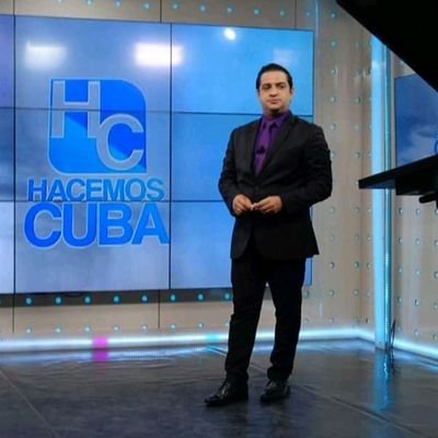 Presentador y Director General del programa Hacemos Cuba. Canal Cubano de Noticias Canal Caribe. 🇨🇺🇨🇺