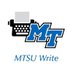 MTSU Write (@mtsuwrite) Twitter profile photo MTSU Write (@mtsuwrite) Twitter profile photo