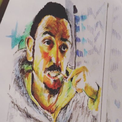 Dibujo, pinto y rapeo desde hace años, principalmente porque DISFRUTO ahora también me asomo a twitter.❤️