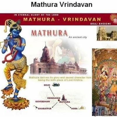 When u love Lord Krishna, u will definitely love with Mathura Vrindavan.
I ❤️ Krishna.
I ❤️ Mathura.
follow for daily darshan & Mathura images
जय श्री कृष्ण🙏