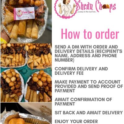 Yummy to the last bite 0907 902 7627 or 07016737277  16 Adebayo Mokuolu Street Anthony Lagos