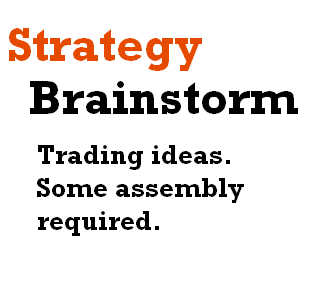 Trade strategy ideas. Some assembly required.
