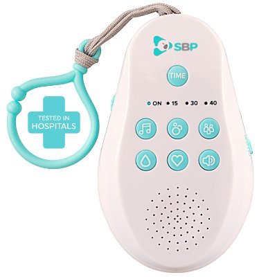 Reproductor de ruidos blancos y estructuras orgánicas para bebés. El único dispositivo para recién nacidos, testado en hospitales. Sistema patentado en España.