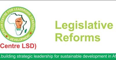 LsReforms's profile picture. The Centre LSD Legislative Reforms is meant to set an agenda for progressive laws; initiate progressive laws and ensure that anit-people laws are not passed.
