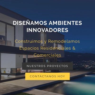 Empresa constituida desde 2011, dedicada a la construcción, diseño y remodelación de espacios áreas o lugares residenciales, comerciales e institucionales.