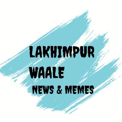 Lakhimpur। Uttar Pradesh। india
तुम जलन बरकरार रखो हम जलवा बरकरार रखेंगे
#lakhimpurwaale #memes #news



https://t.co/RPpYAifTOS