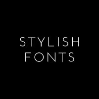 Stylish Fonts(@FontsStylish) 's Twitter Profile Photo