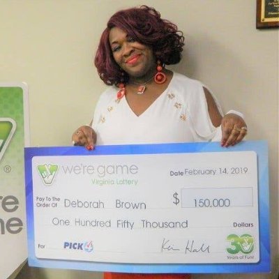 $150,000 Virgina  Lottery Winner #MAGA2020 🇱🇷💰💰💰
 Paying off the card debt of 100 followers